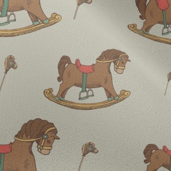 Wooden Rocking Horse Chiffon