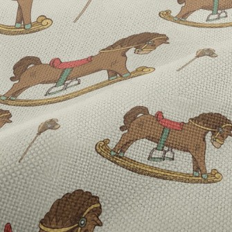 Wooden Rocking Horse Performance Linen