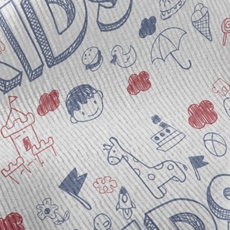 Fun Kid Doodles Standard Corduroy