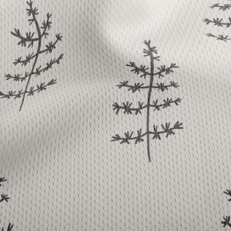 Withered Small Trees Athletic Mesh Flat Back