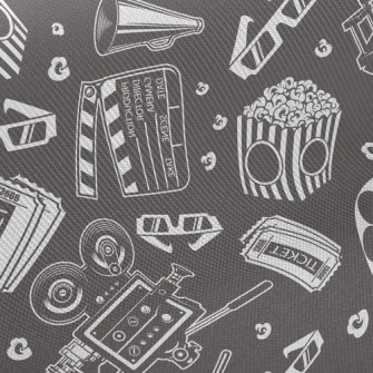 Popcorn At The Movies Twill