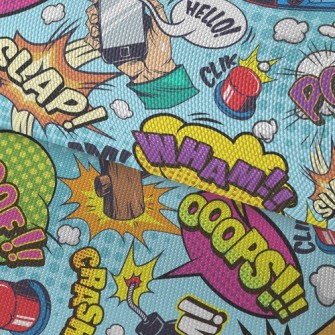 Passionate Comic Text Waterproof Oxford