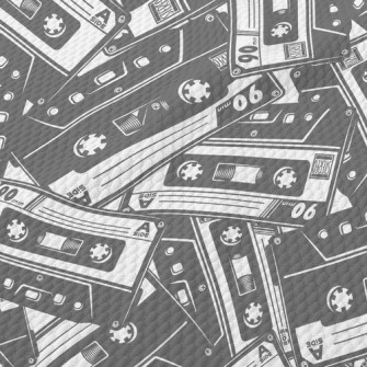 Classic Retro Cassette Birdseye Piqué