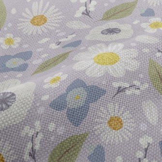 Soft Flower Garden Performance Linen