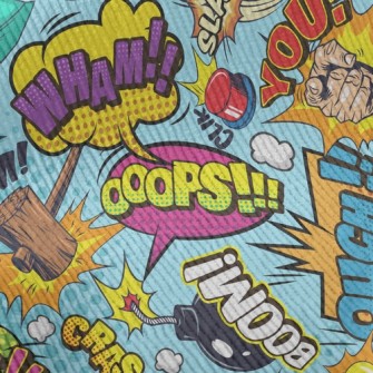 Passionate Comic Text Standard Corduroy