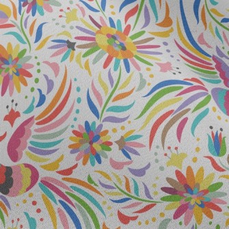 Beautiful Colorful Bird Chiffon