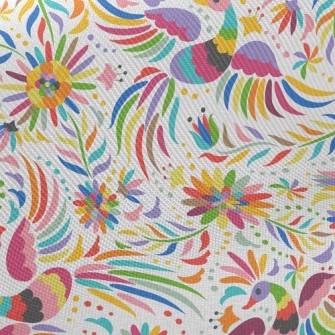 Beautiful Colorful Bird Twill