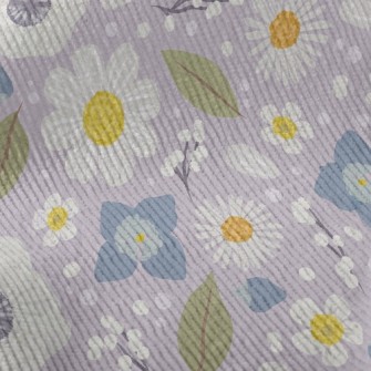 Soft Flower Garden Standard Corduroy