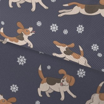 Chasing Snowflake Dogs Waterproof Oxford