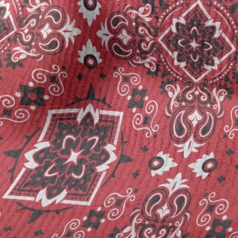 Bright Mysterious Damask Terry