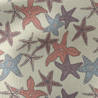 Various Starfish Families Waterproof Canvas