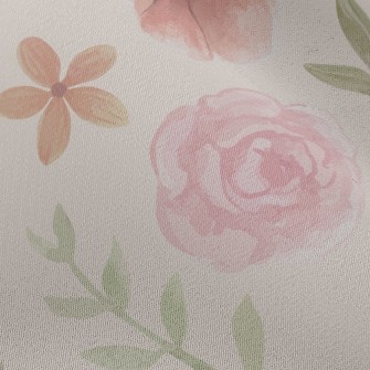 Smudged Gentle Rose Chiffon