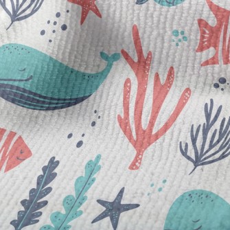 Leisurely Whale Coral Terry