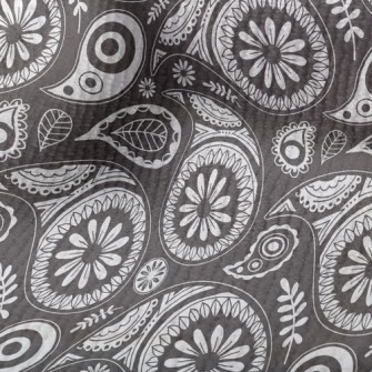 Mysterious Paisley Flower Terry