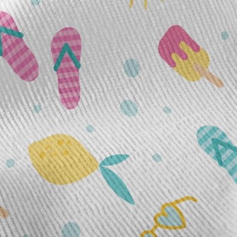 Sunglasses Beach Slippers Standard Corduroy