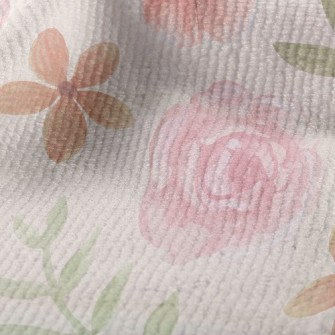 Smudged Gentle Rose Terry