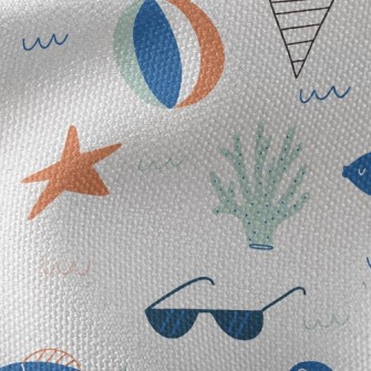 Coral Fish Beach Ball Waterproof Canvas