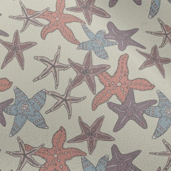 Various Starfish Families Chiffon
