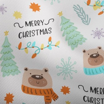 Christmas Scarf Bear Dobby