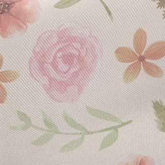 Smudged Gentle Rose Twill