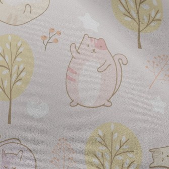 Say Hello Tumbling Kitten Chiffon