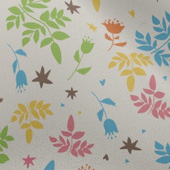 Colorful Leaves Chiffon