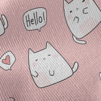 Shy Hello Kitty Standard Corduroy