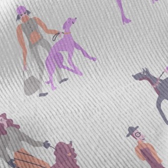 Elegant Dog Walker Standard Corduroy