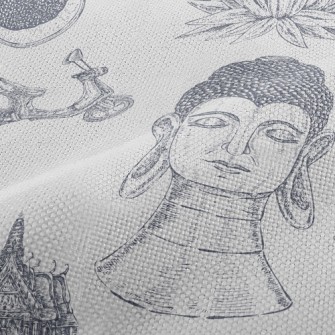 Majestic Shakyamuni Buddha Performance Linen