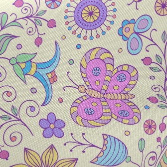 Dream World Butterfly Twill