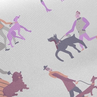 Elegant Dog Walker Twill