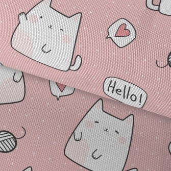 Shy Hello Kitty Waterproof Oxford