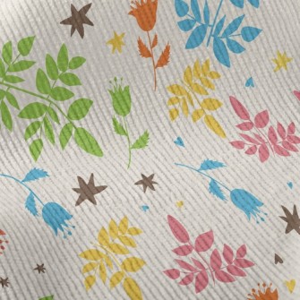 Colorful Leaves Standard Corduroy