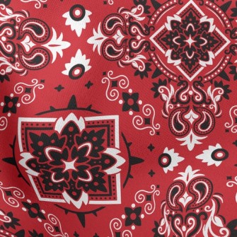 Bright Mysterious Damask Stretch Ponte