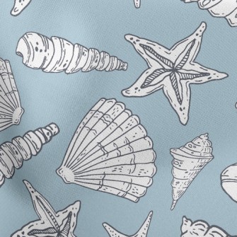 Mottled Shell Starfish Stretch Ponte