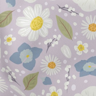 Soft Flower Garden Stretch Ponte