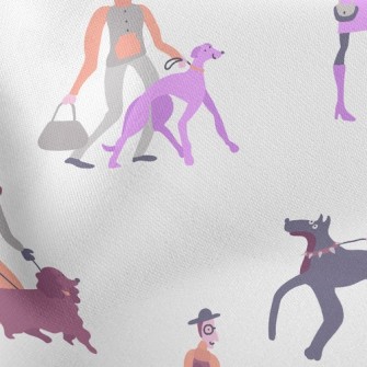 Elegant Dog Walker Stretch Ponte