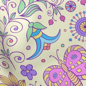 Dream World Butterfly Stretch Ponte