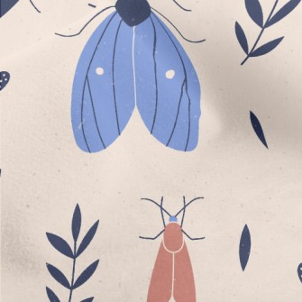 Insects In The Garden Micro Fleece