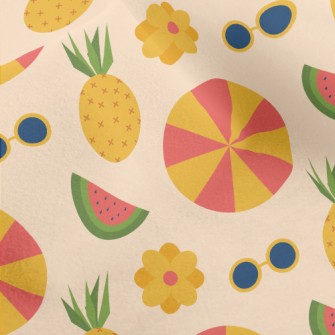 Watermelon Pineapple Sunglasse Micro Fleece