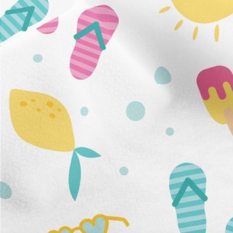 Sunglasses Beach Slippers Micro Fleece