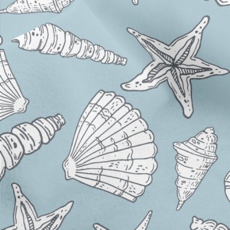 Mottled Shell Starfish Micro Fleece