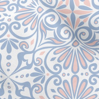 Soft And Beautiful Damask Micro Fleece