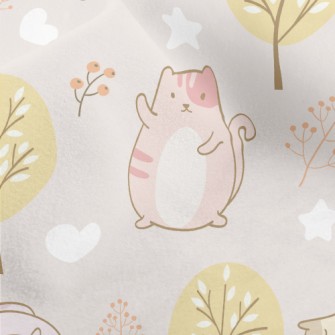 Say Hello Tumbling Kitten Micro Fleece