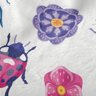 Various Colorful Insects Minky