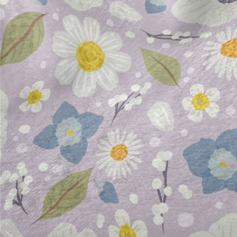 Soft Flower Garden Minky