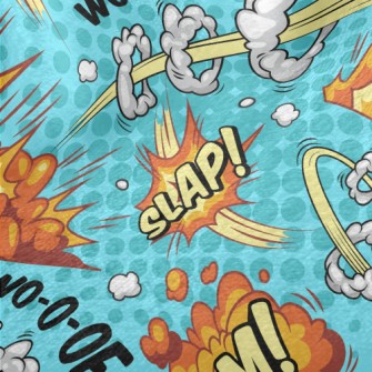 Exaggerated Sound Effect Text Minky