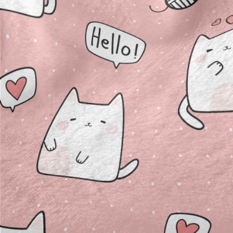 Shy Hello Kitty Minky