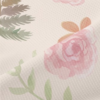 Smudged Gentle Rose Piqué