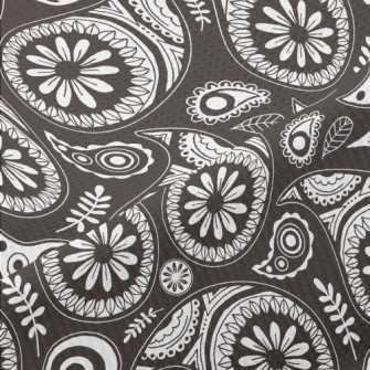 Mysterious Paisley Flower Piqué